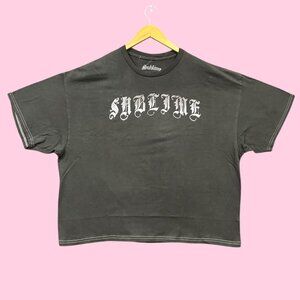 Sublime Self Titled Album Rock Band Oversized Tee L